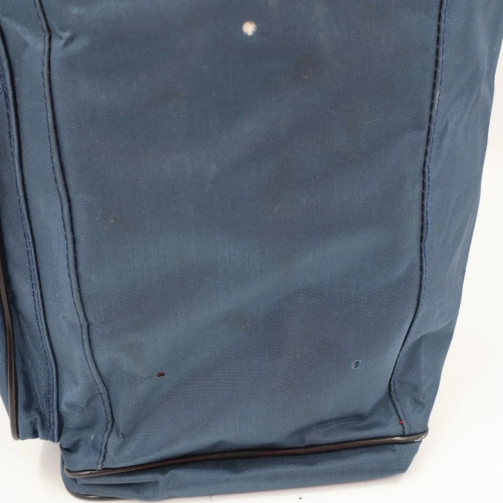 Coppertone Duffel Bag Unisex Large Navy Blue Vintage 90s Retro Beach Travel Bag